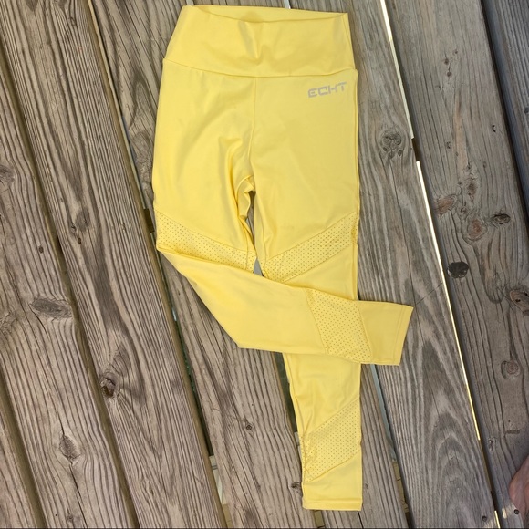 ECHT Yellow Leggings - Picture 2 of 4
